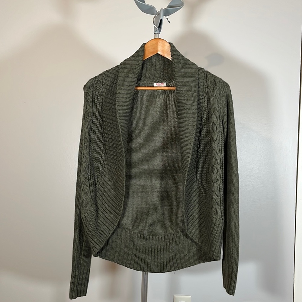 Cableknit Cardigan